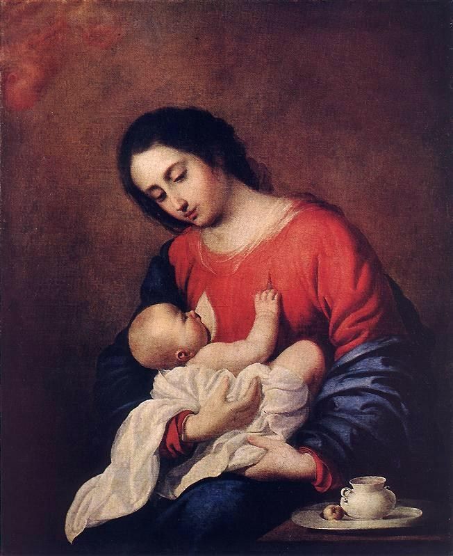 Francisco de Zurbaran Madonna with Child